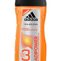 Гель для душа 3 в 1 для мужчин Adipower Adidas 250 мл миниатюра фото №2