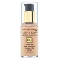 Основа тональная Max Factor Facefinity All Day Flawless 3-in-1  light ivory тон 40 миниатюра фото №2