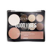 Палетка для лица корректирующая Good Vibes Only Divage №01