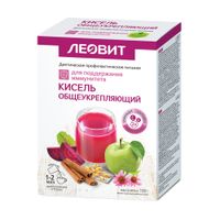 Кисель общеукрепляющий Леовит пак. 20г 5шт