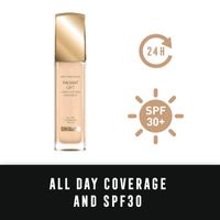 Основа тональная Max Factor Radiant Lift Long Lasting Radiance Golden honey тон 75 миниатюра фото №6