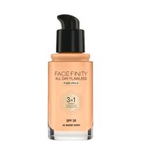 Основа тональная Max Factor Facefinity All Day Flawless 3-in-1  warm ivory тон 44 миниатюра фото №4