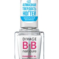 Базовое покрытие для ногтей diamond xl bb nail cure Divage 12 мл