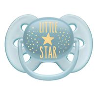 Пустышка силиконовая ортодонтическая с футляром 6-18 мес. Ultra Soft Philips Avent (SCF528/01) миниатюра фото №4