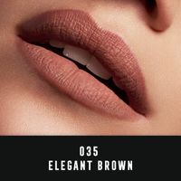 Стойкая губная помада Max Factor (Макс Фактор) Lipfinity Velvet Matte тон 035 Elegant brown 3,5 мл миниатюра фото №3