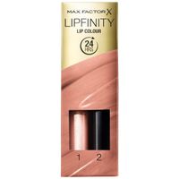 Набор MaxFactor/МаксФактор: Помада губная стойкая увлажняющий блеск Lipfinity 9г тон 006 Always delicate миниатюра фото №6