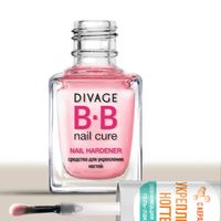 Средство для укрепления ногтей nail hardener Divage 5 мл миниатюра фото №4
