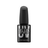 Лак для ногтей Divage Uv Gel Lux - Топ-покрытие uv gel lux matt
