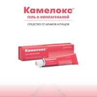 Гель для кожи с коллагеназой Камелокс 20г миниатюра фото №2