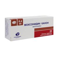 Моксонидин Канон таблетки п/о плен. 0,4мг 28шт