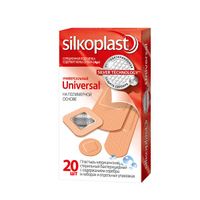 Пластырь бактерицидный влагостойкий Universal Silver Technology Silkopast/Силкопласт 20шт