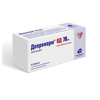Депренорм ОД таблетки с пролонгированным высвобождением п/о плен. 70мг 30шт
