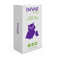Invar Kids (Инвар кидс) Ночной сироп алтейный с медом стики 6 мл 12 шт.