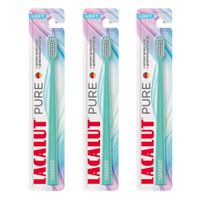 3Х Щетка зубная мягкая Pure Lacalut/Лакалют
