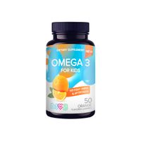 Омега-3 для детей от 3 лет вкус апельсина LIVS пастилки жевательные 4г 50шт