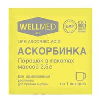 Аскорбинка Life Мелиген порошок пак. 2,5г