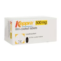 Кеппра таб. п/о плён. 500мг №60