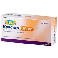 Крестор таб. п.п.о. 10 мг 98шт