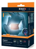 Корсет ортопедический на поясничный отдел B.Well/Би Велл W-141, бежевый, р.XL