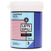 Паста сахарная для депиляции Плотная LET'S EPIL, Gloria 0,33 кг