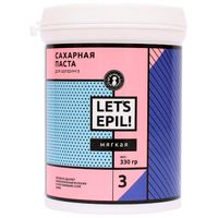 Паста сахарная для депиляции Мягкая Let's Epil, Gloria 0.33 кг