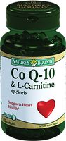 Коэнзим Q10 и L-карнитин Nature's Bounty/Нэйчес баунти капсулы 1580мг 60шт