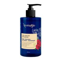Гель-масло для душа роза, жасмин, бергамот и кориандр AromaBio/АромаБио 400мл
