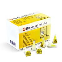 Иглы для шприц-ручки одноразовые Micro-Fine Plus BD/БиДи 0,3х8мм 100шт (320519)