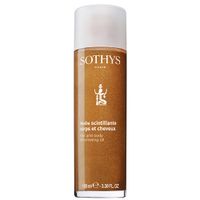Масло для тела и волос мерцающее Sothys Paris 100мл