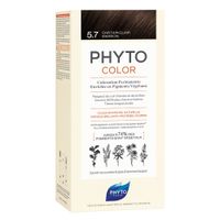 Краска для волос Phytocolor Phyto/Фито тон 5.7 Светлый каштан