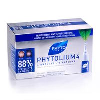 Сыворотка против выпадения волос Phytolium 4 Phyto/Фито 3,5мл 12шт