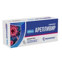 Арепливир таблетки п/о плен. 200мг 40шт