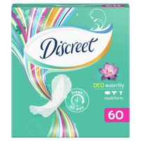 Ежедневные прокладки DISCREET (Дискрит) Deo Water Lily  Multiform, 60 шт. миниатюра фото №2