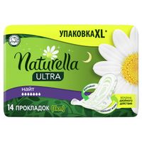 Прокладки гигиенические Duo Ultra Night Naturella/Натурелла 14шт миниатюра фото №2