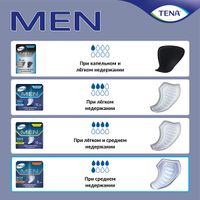 Прокладки впитывающие для мужчин страдающих недержанием уровень 1 Men Tena/Тена 12шт миниатюра фото №5