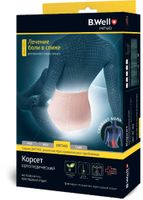 Корсет на пояснично-крестцовый отдел B.Well/Би велл W-152, бежевый,р.L миниатюра фото №4