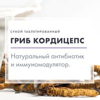 Кордицепс гриб с мумие Risingstar капсулы 450мг 60шт миниатюра фото №4