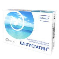 Бактистатин капсулы 500мг 20шт миниатюра фото №2