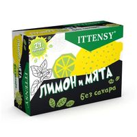 Лимон и мята без сахара Ittensy/Иттенси пастилки для рассасывания 2,5г 24шт миниатюра фото №2