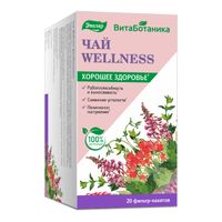 Чай Wellness ВитаБотаника Эвалар фильтр-пакеты 1,5г 20шт