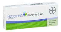 Визанна таблетки 2мг 28шт