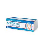 Клотримазол мазь для наружного применения 1% 20г