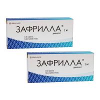 2Х Зафрилла таблетки 2мг 28шт