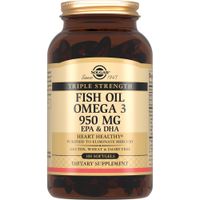 Омега-3 тройная ЭПК и ДГК Solgar/Солгар капсулы 950мг 100шт