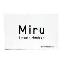 Линзы контактные силикон-гидрогелевые ежемесячной замены Menicon Miru 1month (-1.00/8.6/14.0) 6шт миниатюра фото №2