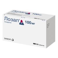 Лозап таблетки п/о плен. 100мг 90шт миниатюра фото №3