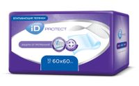 Пеленки медицинские одноразовые впитывающие Protect iD/айДи 60х60см 10шт