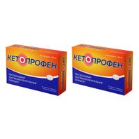 2Х Кетопрофен таблетки п/о плен. 100мг 30шт