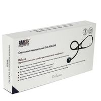 Стетоскоп терапевтический синий 04-АМ404 Deluxe Amrus/Амрус миниатюра фото №5