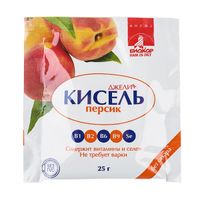 Кисель с персиком джели+ биокор 25 г